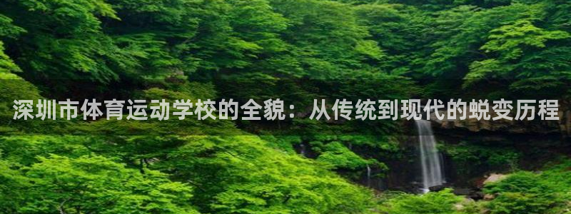 MK体育官网下载招商电话地址查询：深圳市体育运动学校