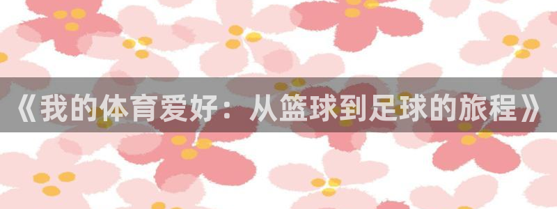 MK体育官方正版app娱乐代理怎么样：《我的体育爱好：从篮球